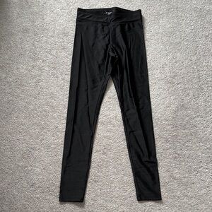 Black Shiny Leggings